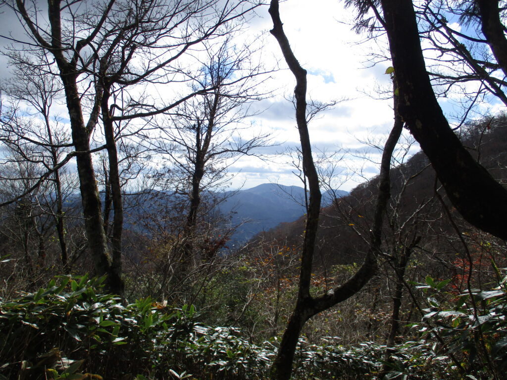 ミノコシ峠からの景色