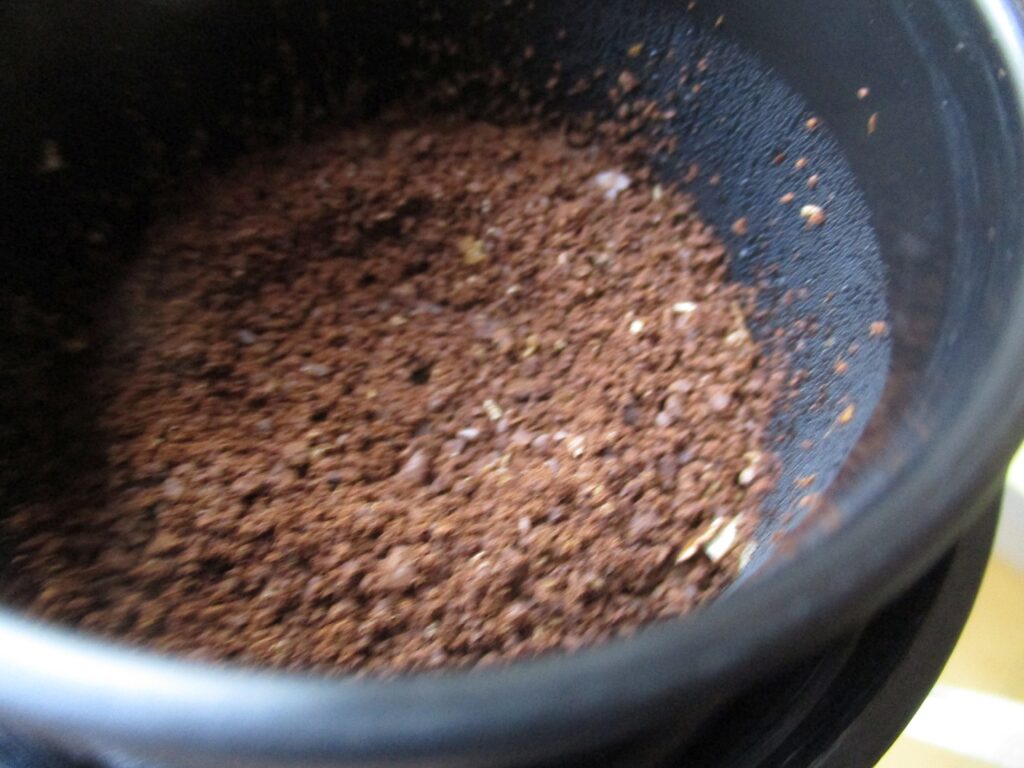 コーヒー粉の粒度