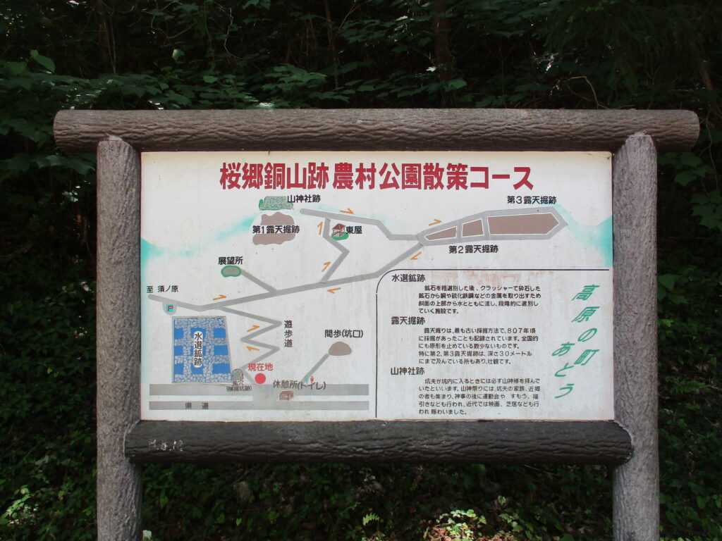 桜郷銅山農村公園散策コース