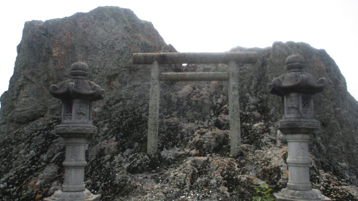 山に蛤を求む、高岳神社と蛤山