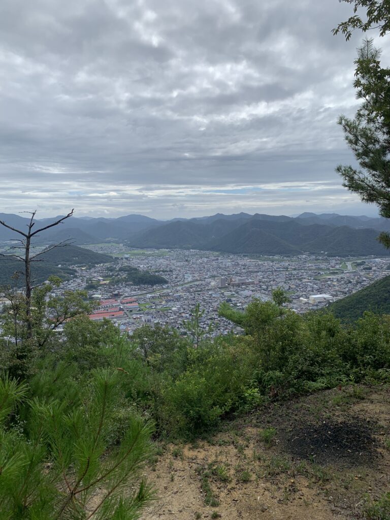 矢筈山（北峰）からの景色