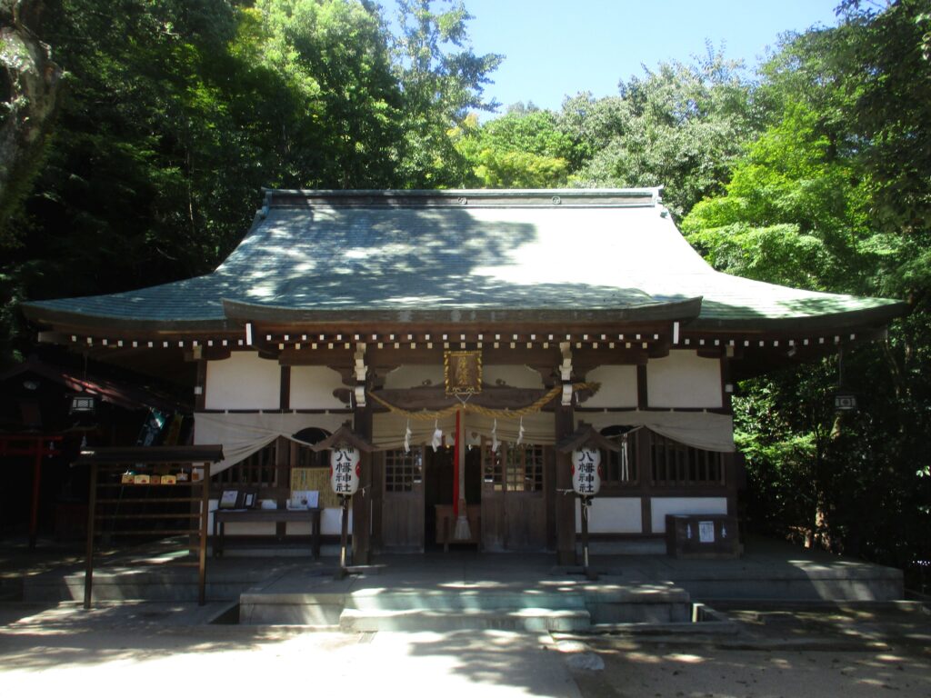 板宿八幡宮様に到着