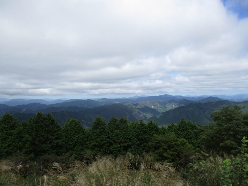 神河町方向の景色