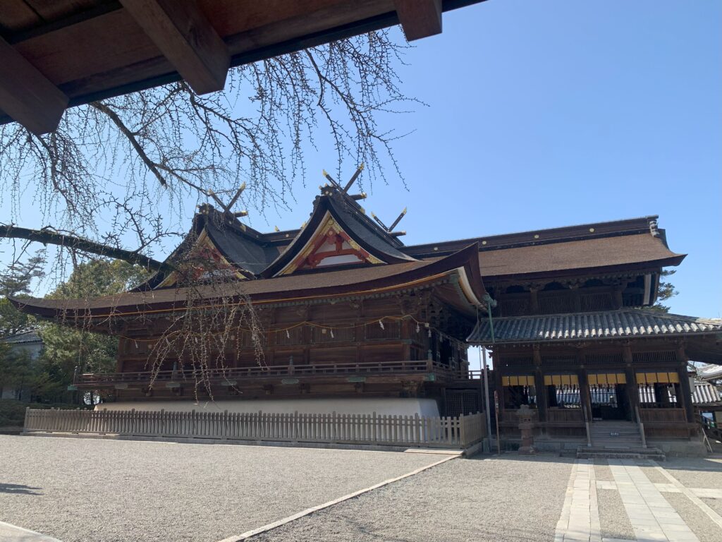 吉備津神社様 本殿／拝殿